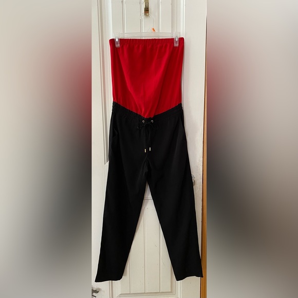 Express Tube Jumpsuit with tie - Picture 3 of 8